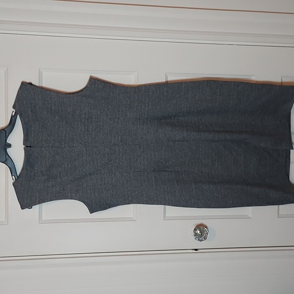 Banana Republic Factory Charcoal Mini Houndstooth Sheath Dress - Picture 9 of 13